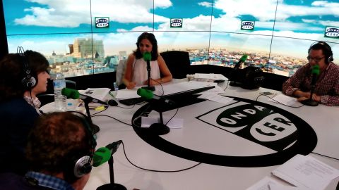 Juan Pando con Camilo Sesto