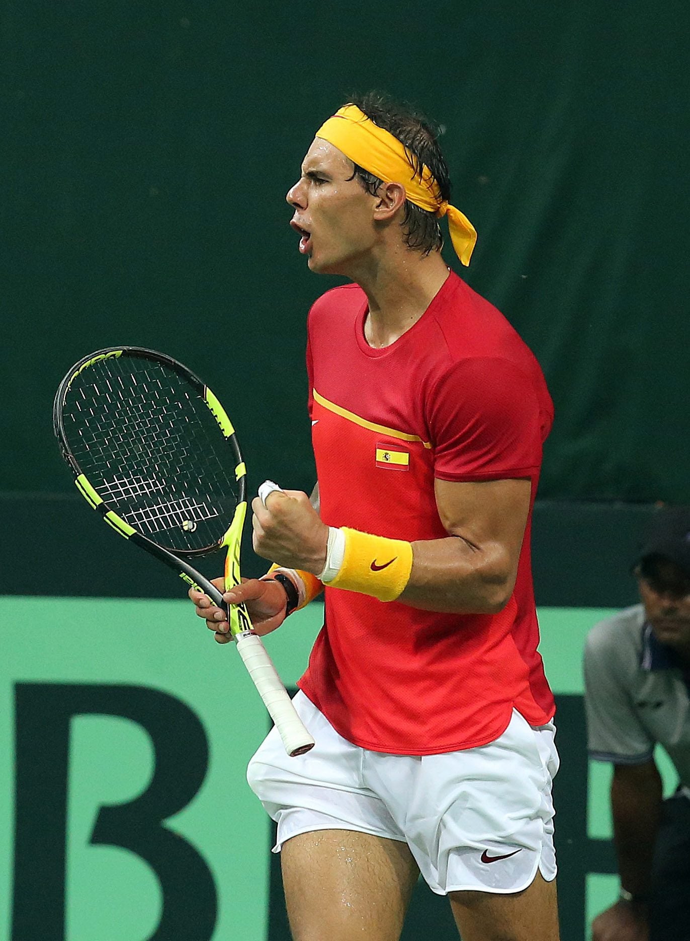 Nadal y Marc López devuelven a España al Grupo Mundial de la Copa Davis Nadal y Marc López devuelven a España al Grupo Mundial de la Copa Davis
