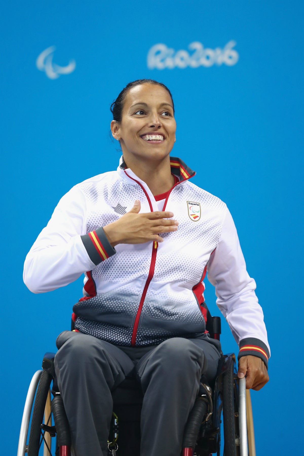 Teresa Perales suma su 26ª medalla en unos Juegos con una plata en los 100 metros estilo libre Teresa Perales suma su 26ª medalla en unos Juegos con una plata en los 100 metros estilo libre
