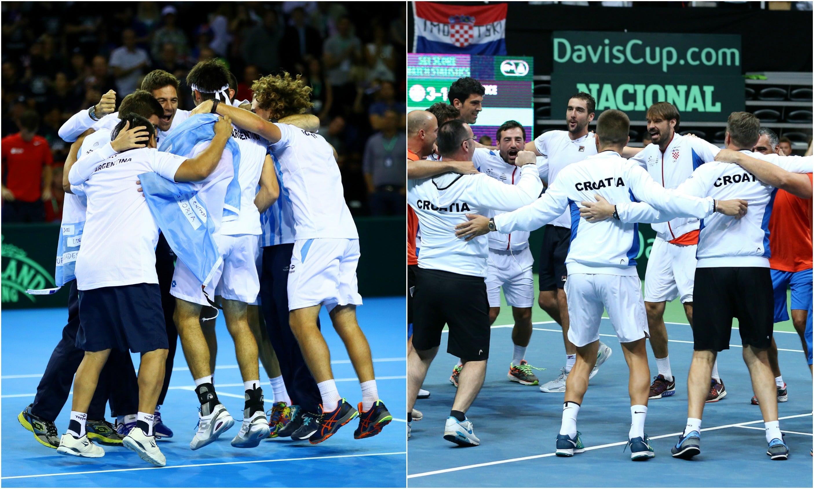 Argentina - Croacia, final de la Copa Davis Argentina - Croacia, final de la Copa Davis