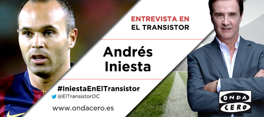 Andrés Iniesta en El Transistor Andrés Iniesta en El Transistor
