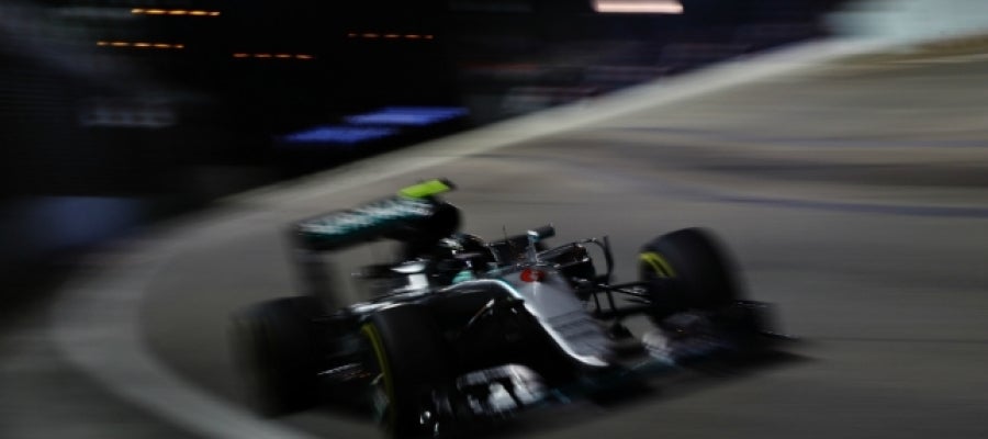 Rosberg, en Singapur Rosberg, en Singapur
