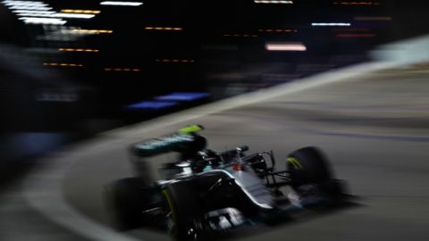 Rosberg, en Singapur