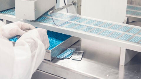 Fabricaci&oacute;n de p&iacute;ldoras.