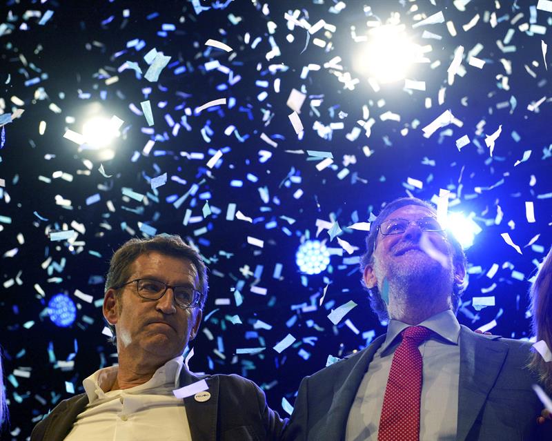 Los líderes nacionales imploran un resultado favorable el 25S en las elecciones gallegas Los líderes nacionales imploran un resultado favorable el 25S en las elecciones gallegas
