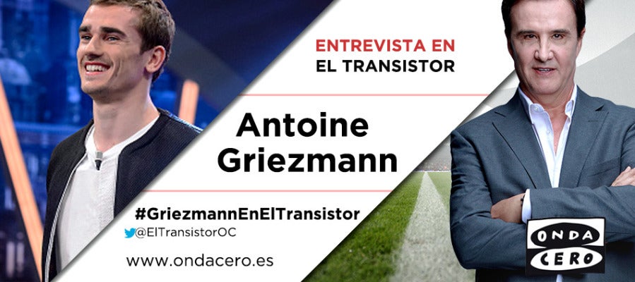 Antoine Griezmann visita El Transistor Antoine Griezmann visita El Transistor