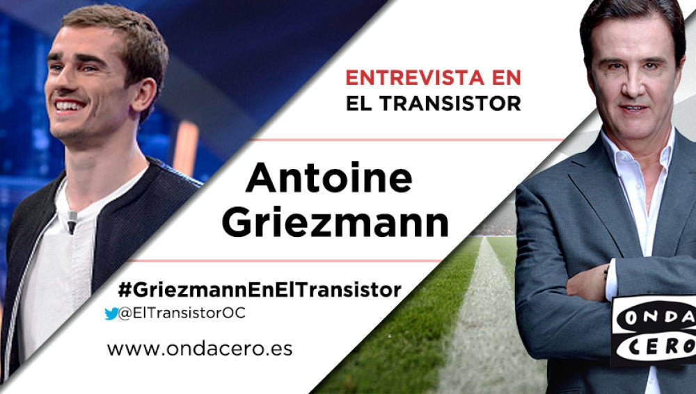 Antoine Griezmann visita El Transistor