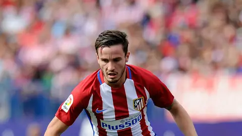 Saúl, en el Atlético Saúl, en el Atlético