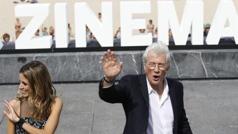 El actor Richard Gere en el Festival de San Sebasti&aacute;n