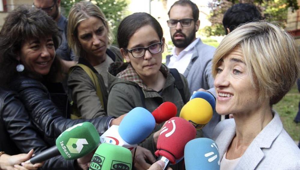 Pilar Zabala, candidata de Elkarrekin Podemos en País Vasco