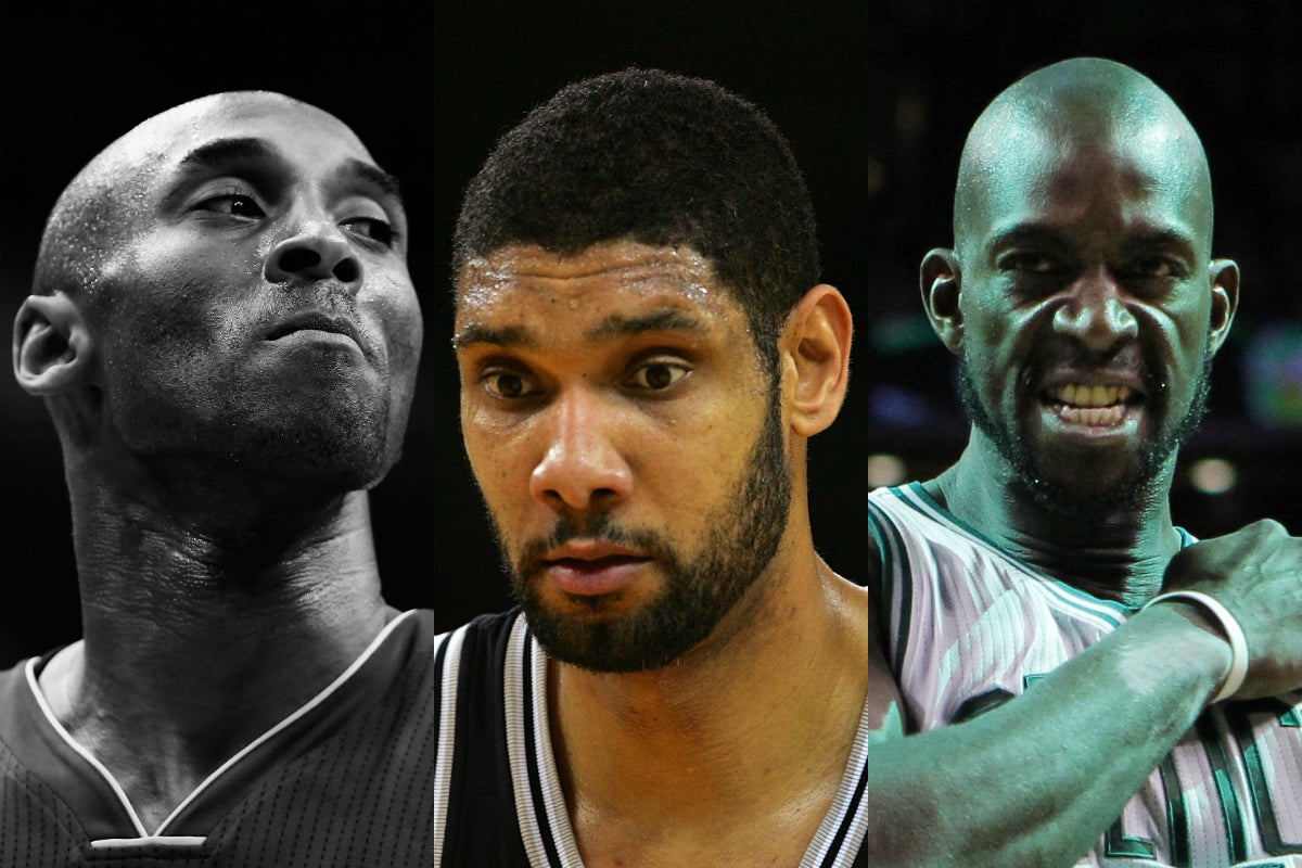 Kobe Bryant, Duncan y Garnett ponen fin a un capítulo imborrable en la NBA Kobe Bryant, Duncan y Garnett ponen fin a un capítulo imborrable en la NBA