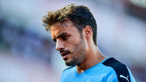 Pedro Le&oacute;n, jugador del Eibar