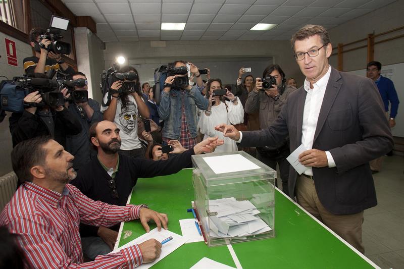 El PP lograría la mayoría absoluta en Galicia y Marea y el PSdG se disputan la segunda fuerza El PP lograría la mayoría absoluta en Galicia y Marea y el PSdG se disputan la segunda fuerza