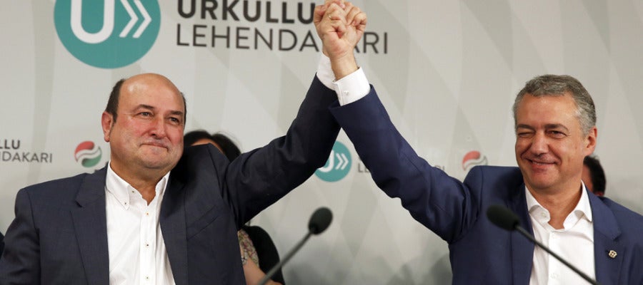Urkullu y Andoni Ortuzar Urkullu y Andoni Ortuzar