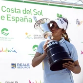 Azahara Muñoz hace historia en el Open de España Azahara Muñoz hace historia en el Open de España
