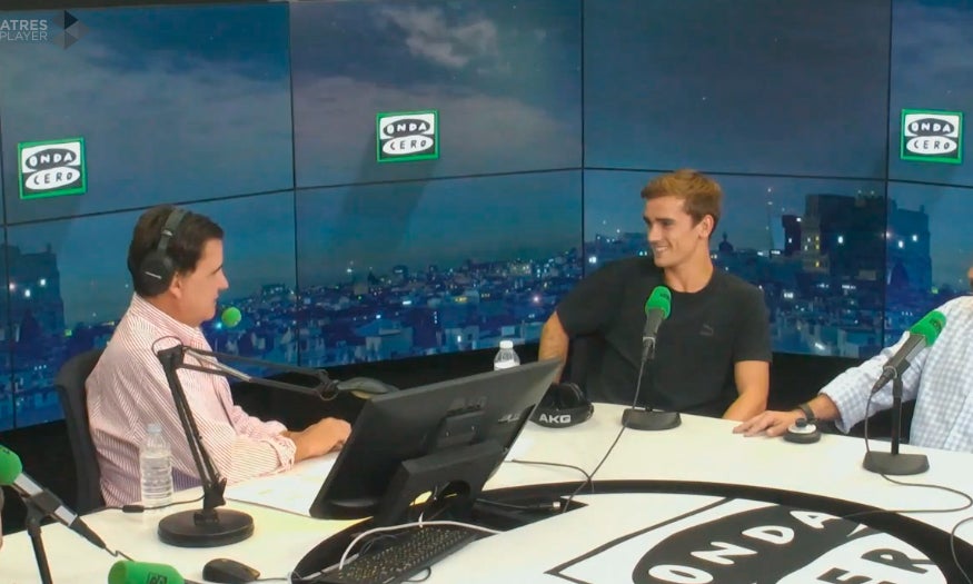 VÍDEO Entrevista completa: Antoine Griezmann en El Transistor con José Ramón de la Morena VÍDEO Entrevista completa: Antoine Griezmann en El Transistor con José Ramón de la Morena
