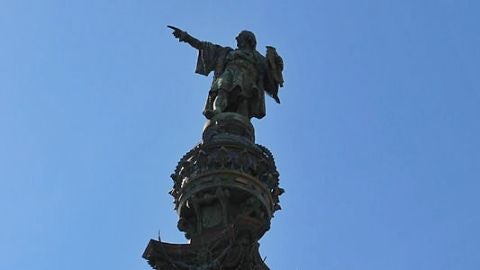 Monumento Crist&oacute;bal Col&oacute;n en Barcelona