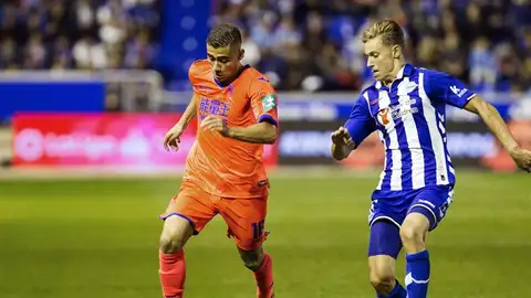 Marcos Llorente, jugador del Alavés Marcos Llorente, jugador del Alavés