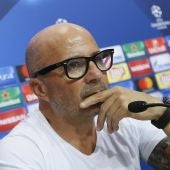 Sampaoli, en rueda de prensa