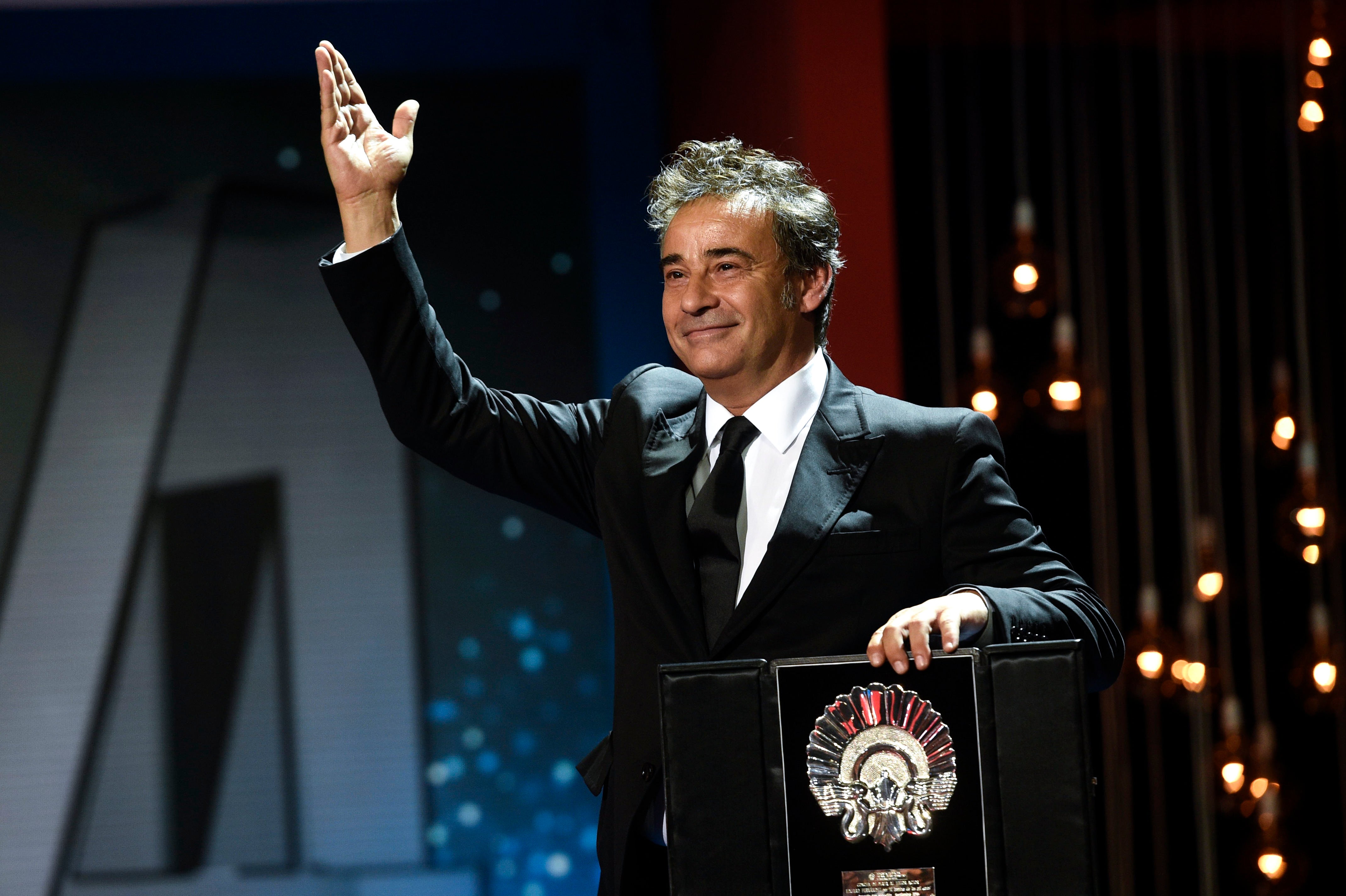 Eduard Fernández: "Va a ser una noche muy reñida" Eduard Fernández: "Va a ser una noche muy reñida"