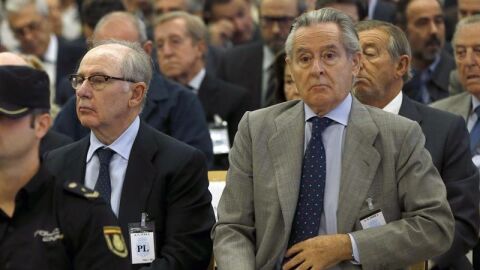 Rodrigo Rato y Miguel Blesa