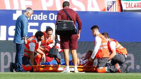 Jose Mar&iacute;a Gim&eacute;nez, dos semanas de baja por lesi&oacute;n miofascial