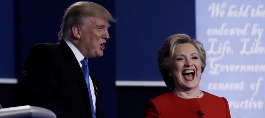 Primer debate de candidatos presidenciales estadounidenses, Donald Trump y Hillary Clinton Primer debate de candidatos presidenciales estadounidenses, Donald Trump y Hillary Clinton
