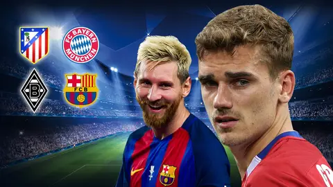 Atlético-Bayern y Mönchengladbach-Barça Atlético-Bayern y Mönchengladbach-Barça