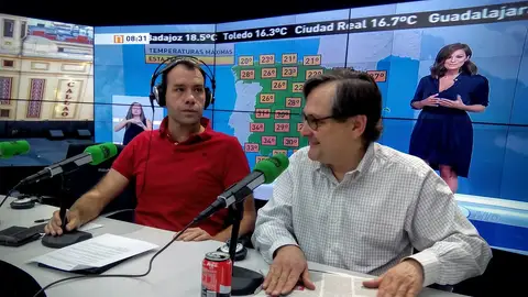 Rubén Amón y Paco Marhuenda en Más de uno Rubén Amón y Paco Marhuenda en Más de uno