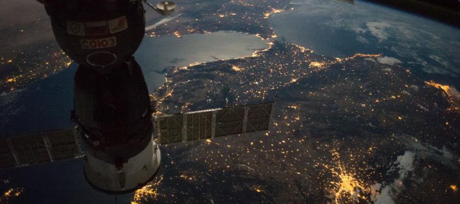 Imagen de España desde el espacio Imagen de España desde el espacio