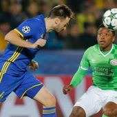 Momento del encuentro entre el Rostov y el PSV Momento del encuentro entre el Rostov y el PSV