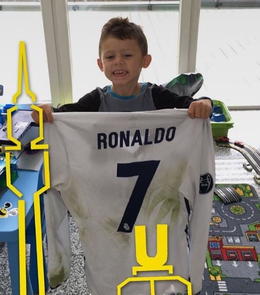 Aubameyang: "Cristiano, has hecho feliz a mi hijo" Aubameyang: "Cristiano, has hecho feliz a mi hijo"