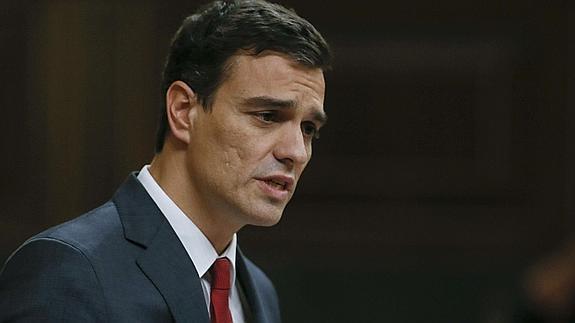 Pedro Sánchez anuncia su dimisión como secretario general del PSOE Pedro Sánchez anuncia su dimisión como secretario general del PSOE