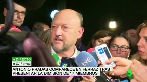 Frame 69.457179 de: Antonio Pradas: "El compa&ntilde;ero Luena no puede convocar una Ejecutiva"