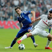 Momento del partido entre el Besiktas y el Dinamo de Kiev Momento del partido entre el Besiktas y el Dinamo de Kiev