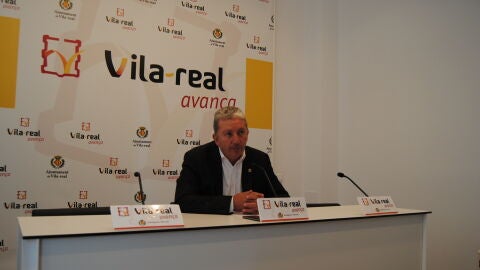 intervenci&oacute; portanveu de l&acute;equip de govern, Javier Serralbo.