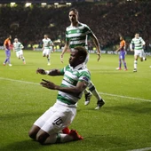 Dembele celebra uno de sus goles contra el Manchester City Dembele celebra uno de sus goles contra el Manchester City