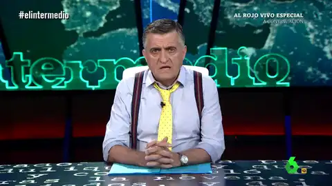 El Gran Wyoming, en El Intermedio El Gran Wyoming, en El Intermedio