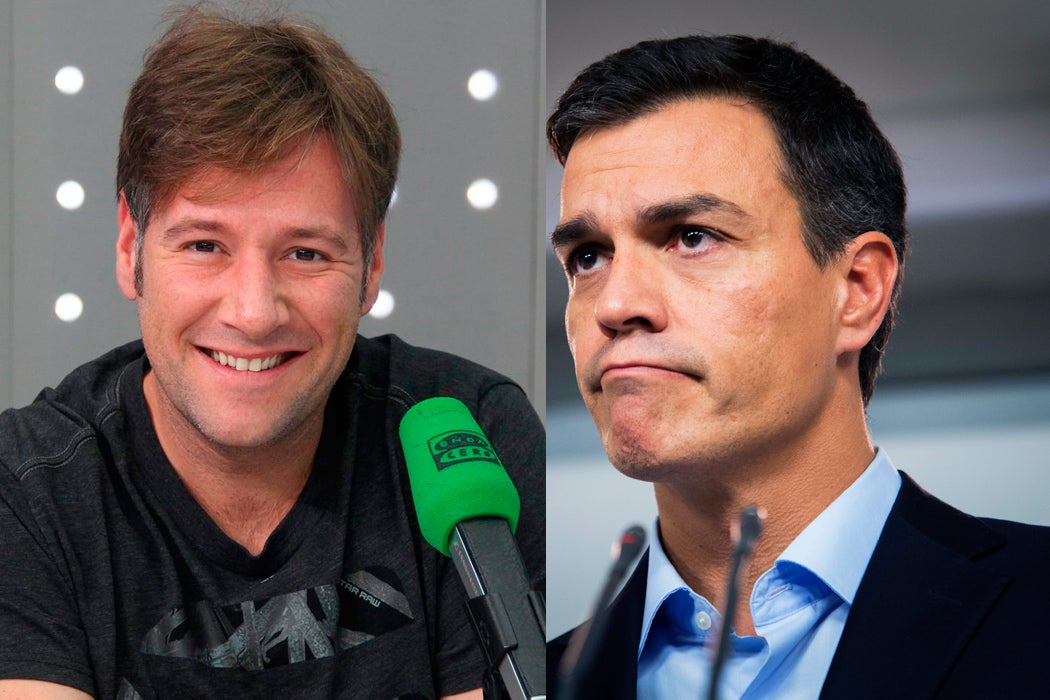 Latre-Sánchez: "Pase lo que pase, seguiré siendo el más guapo" Latre-Sánchez: "Pase lo que pase, seguiré siendo el más guapo"