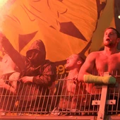 Ultras del Legia Varsovia en el choque de Champions ante el Dortmund. Ultras del Legia Varsovia en el choque de Champions ante el Dortmund.