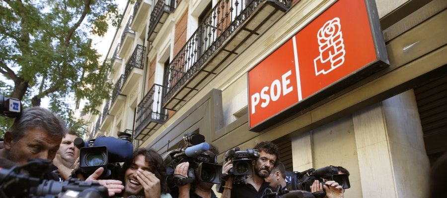 Sede del PSOE en la calle Ferraz Sede del PSOE en la calle Ferraz