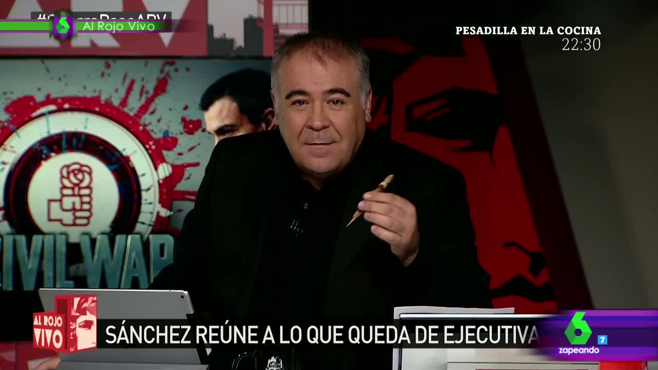La tele con Monegal: "La Sexta tiene que ver en que Ana Blanco cortara la programación para hacer un especial del PSOE" La tele con Monegal: "La Sexta tiene que ver en que Ana Blanco cortara la programación para hacer un especial del PSOE"
