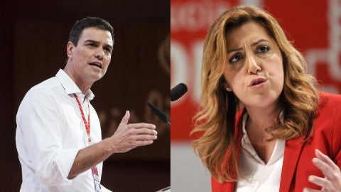 Pedro S&aacute;nchez y Susana D&iacute;az