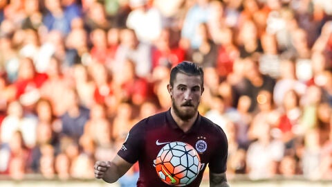 Lukas Vacha, jugador del Sparta de Praga obligado a entrenarse con el femenino