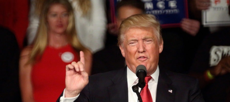 El empresario y candidato presidencial por el partido republicano estadounidense, Donald Trump El empresario y candidato presidencial por el partido republicano estadounidense, Donald Trump