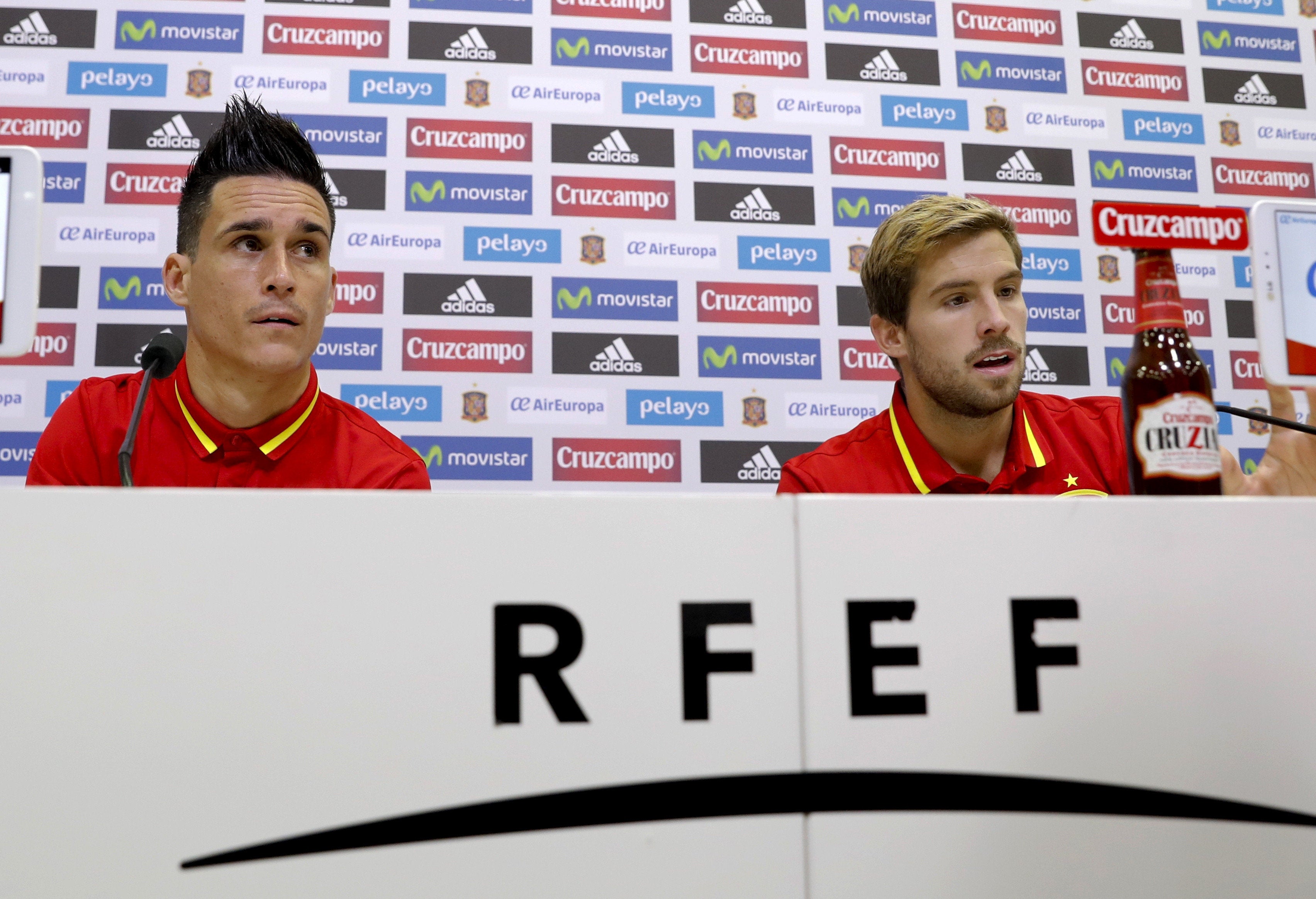 Callejón e Iñigo Martínez analizan a Italia antes de su decisivo encuentro Callejón e Iñigo Martínez analizan a Italia antes de su decisivo encuentro