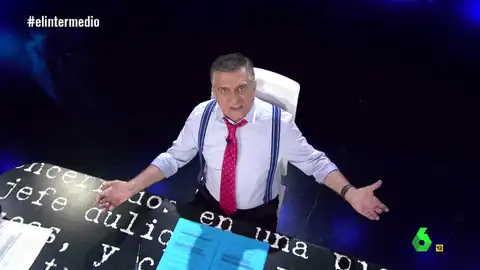 El Gran Wyoming, en El Intermedio El Gran Wyoming, en El Intermedio