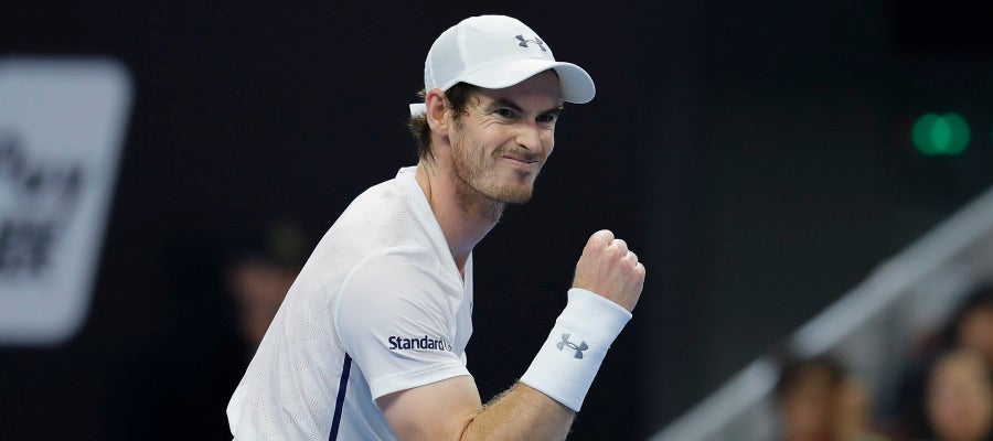 Andy Murray durante un partido en el Open de Pekín Andy Murray durante un partido en el Open de Pekín