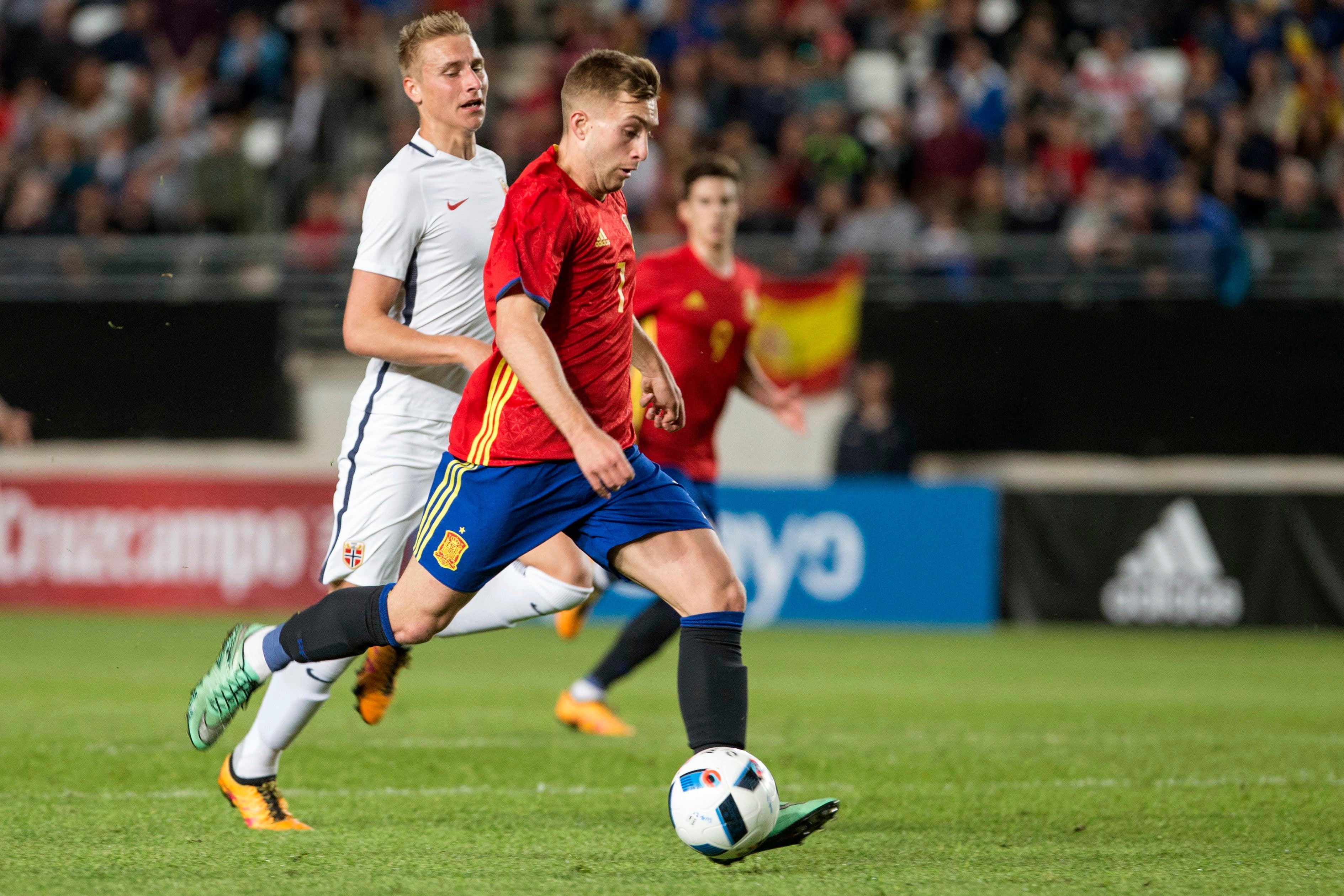 Gerard Deulofeu: "Estamos confiados en resolver la eliminatoria el martes" Gerard Deulofeu: "Estamos confiados en resolver la eliminatoria el martes"