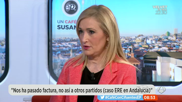 Cifuentes: "Tiene que ser el PSOE quien decida si va a permitir que gobierne el PP o nos lleva a terceras elecciones" Cifuentes: "Tiene que ser el PSOE quien decida si va a permitir que gobierne el PP o nos lleva a terceras elecciones"
